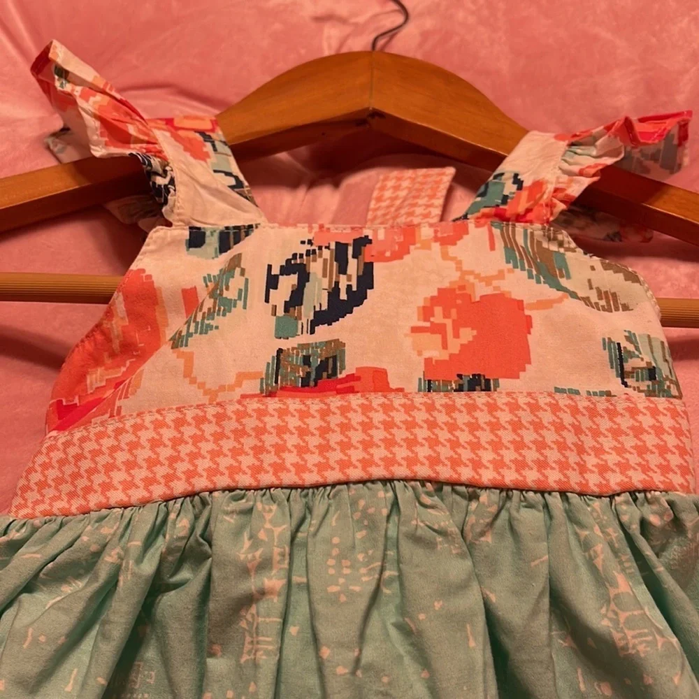 Cheeky plum girls dress size 2 GUC